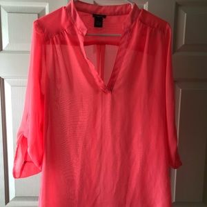 Neon blouse